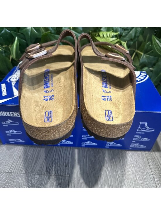 Birkenstock Arizona Soft Footbed Sandal Men size 42 9  Habana Oiled Leather main image 4